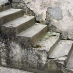 Cement step repair