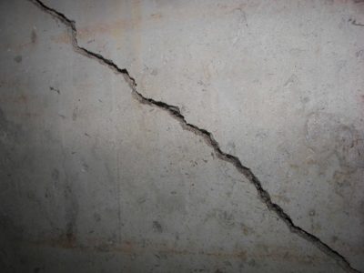 Cracked foundation