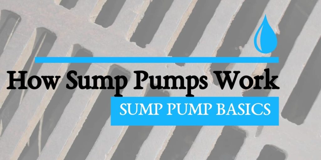 sump pump blog header article image