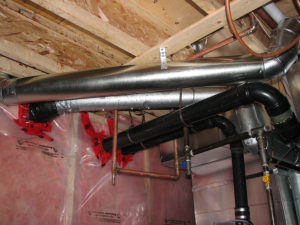 Pipe Condensation Causing Wet Basement