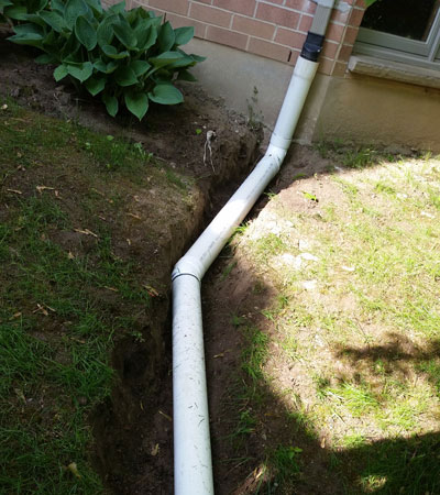 French Drain | Ashworth Drainage French Drainpipes house