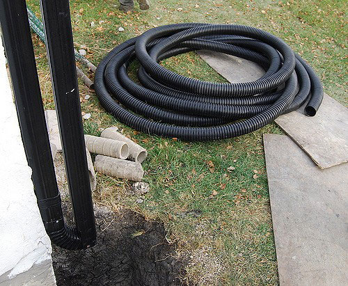 Weeping Tile | Ashworth Drainage Weeping tile Hose Pipping pipe yard work yard flooding basement flooding