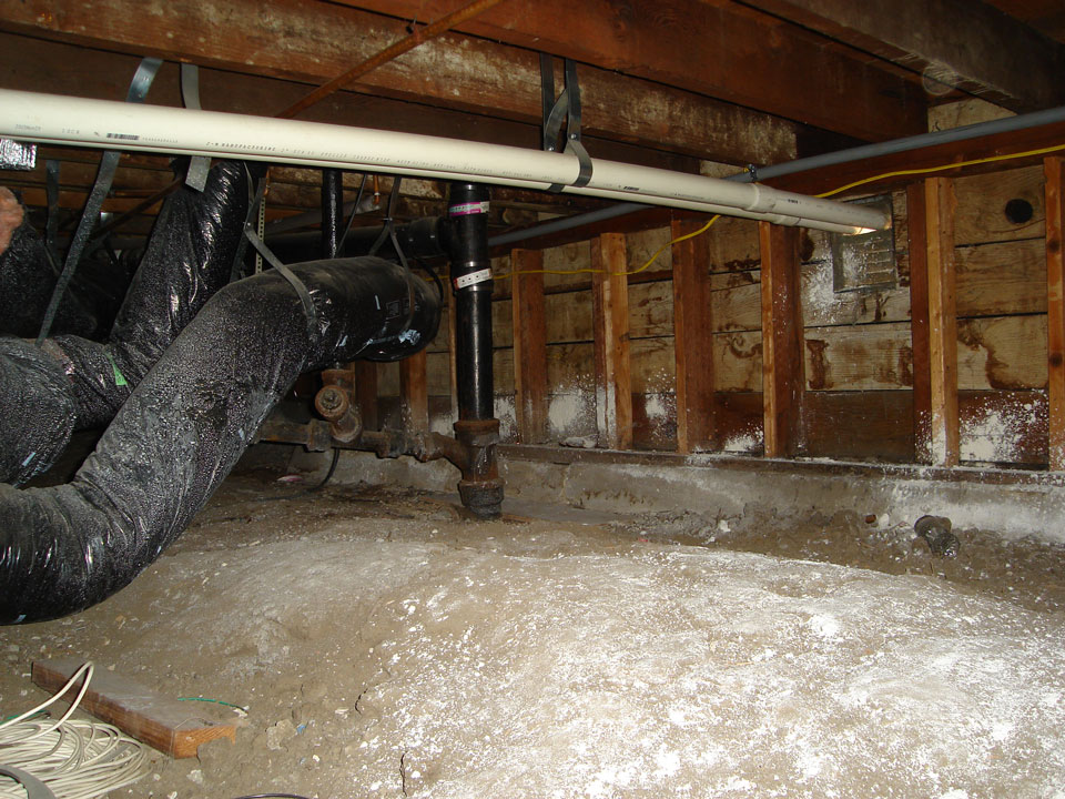 Flooding basement Wet basement Ashworth Drainage