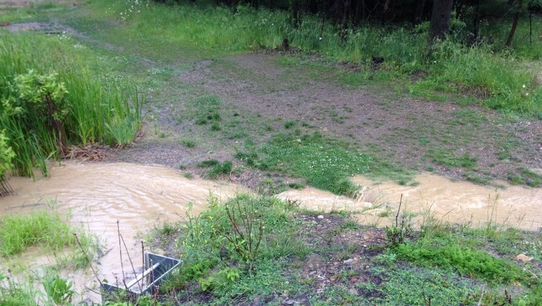 The list of 10+ How to stop water from running down a hill 1 Homes At The Bottom Of A Hill: How We Re-route Water Away